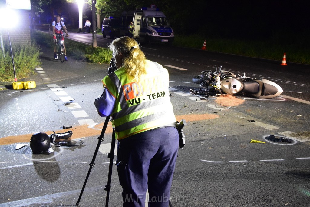 VU Krad Klein Traktor Koeln Hahnwald Bonner Landstr Unter den Birken P039.JPG - Miklos Laubert